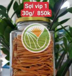Đông trùng cấy việt nam sấy thăng hoa (Loại 1)