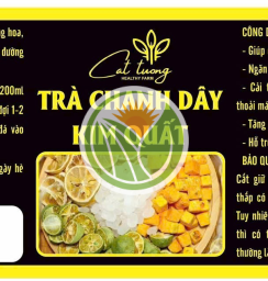 Trà chanh dây - Kim quất