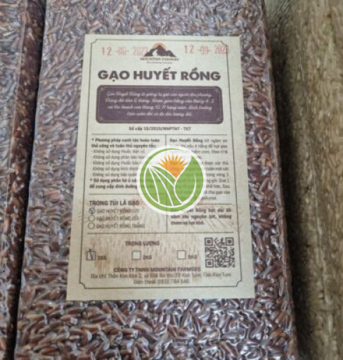 Gạo đỏ huyết rồng