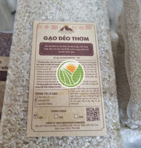 Gạo xát rối thơm dẻo