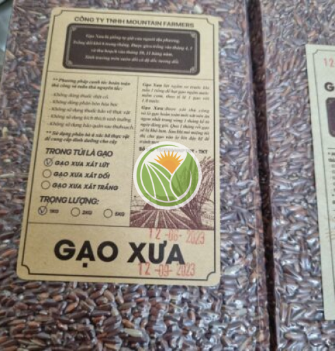 Gạo lứt xưa