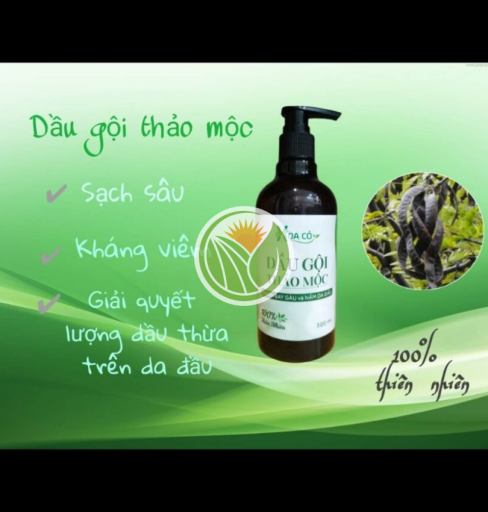 Dầu gội đầu thảo mộc (đánh bay gàu và nấm da dầu)