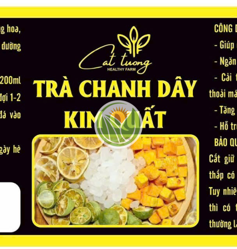 Trà chanh dây - Kim quất