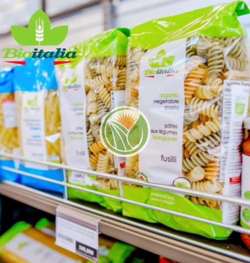 Nui hữu cơ Bioitalia (nui xoắn)