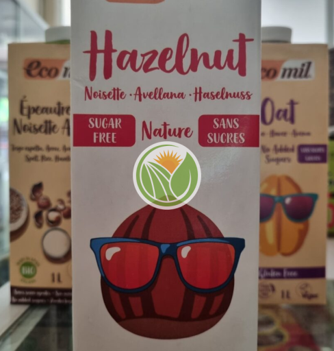 Sữa hạt phỉ nguyên chất hữu cơ Ecomil