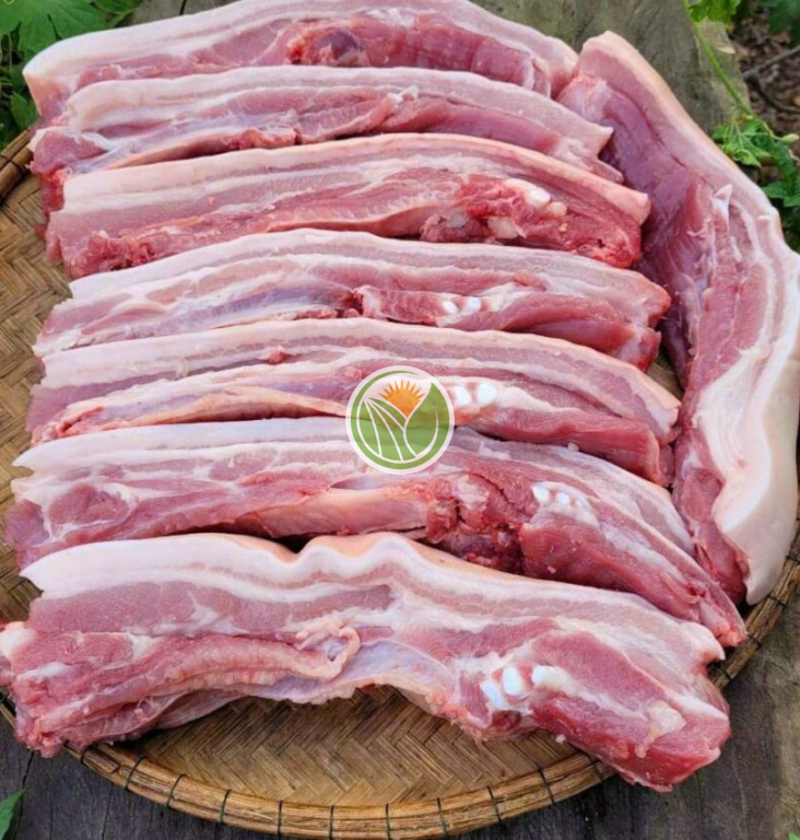 Ba chỉ heo tộc rút xương