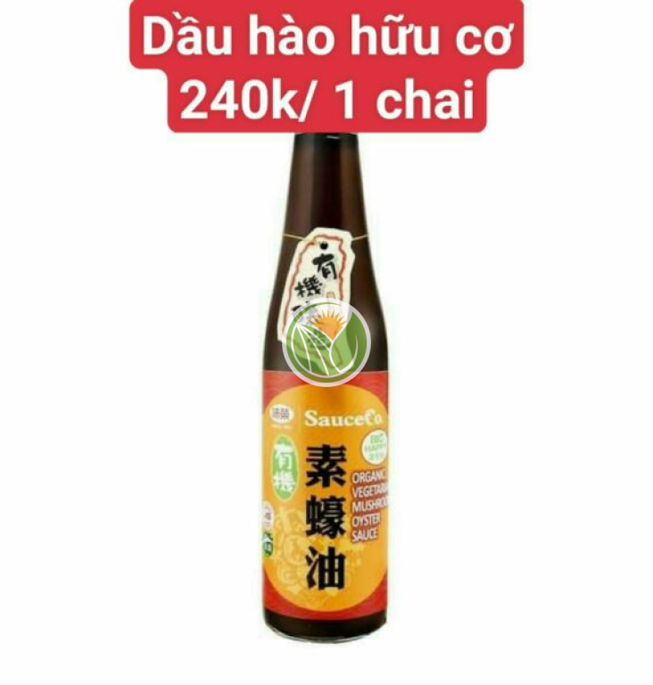 Dầu hào chay hữu cơ SauceCo