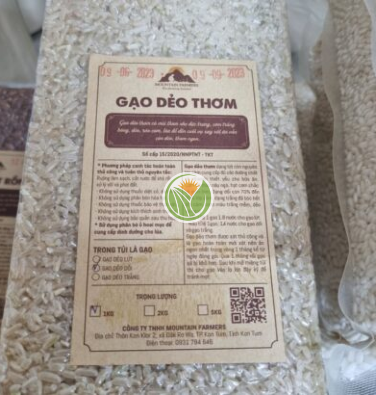 Gạo xát rối thơm dẻo