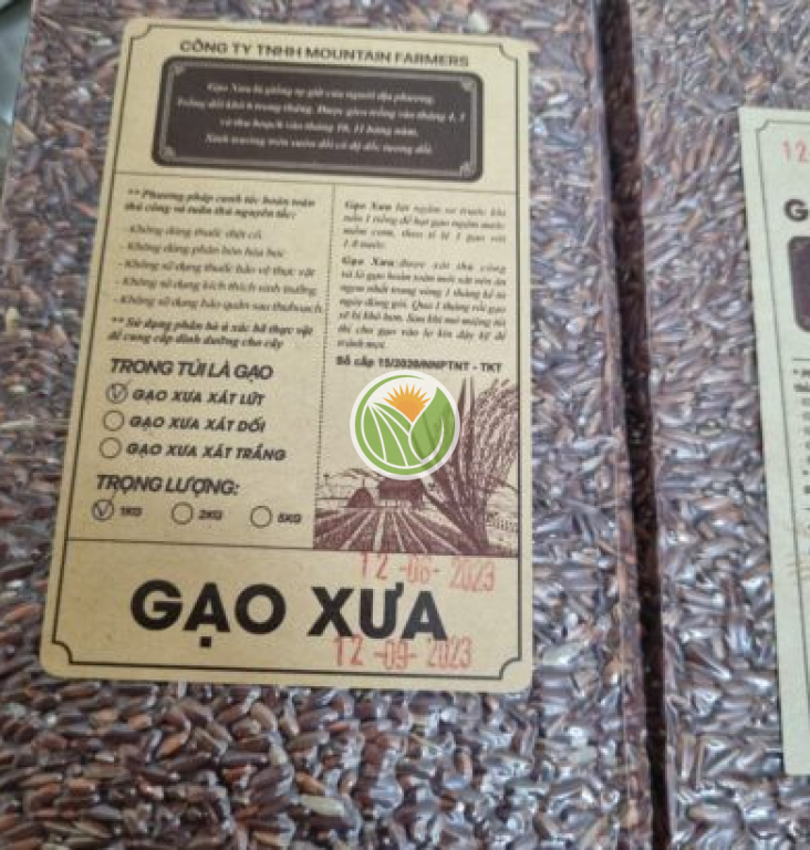 Gạo lứt xưa
