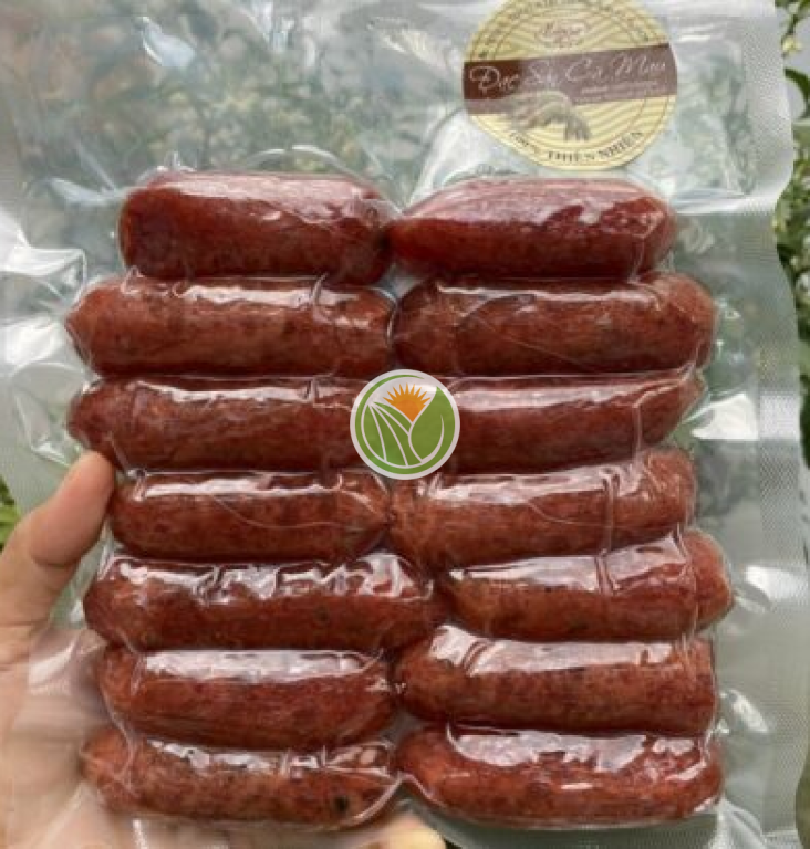 Lạp xưởng heo tiêu đen