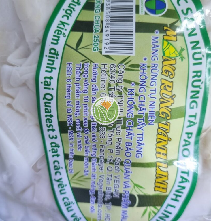 măng chua Tánh Linh Bình