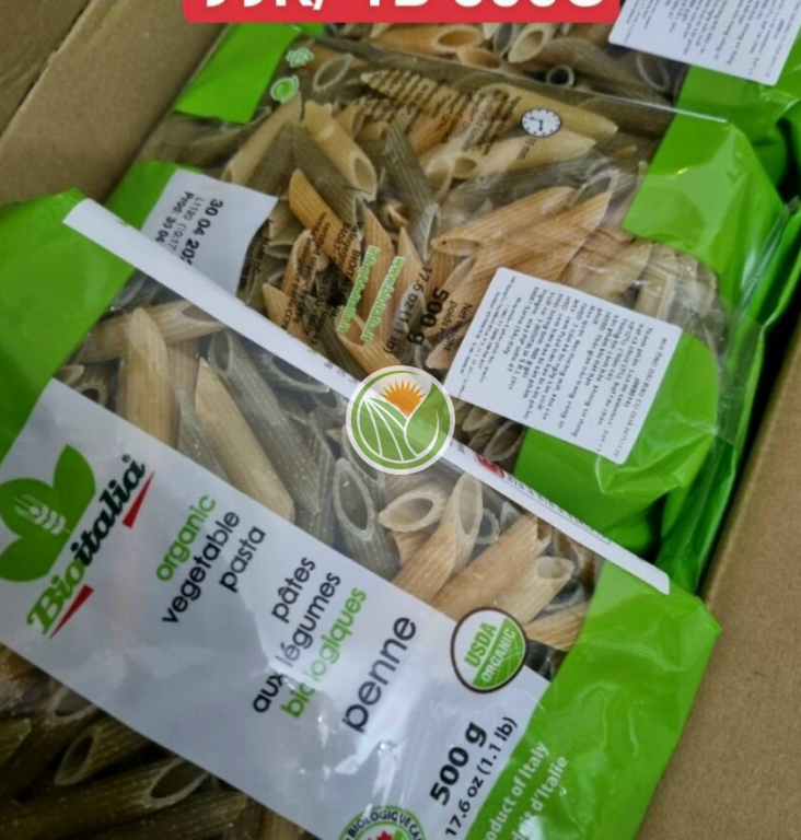 Nui hữu cơ Bioitalia (nui thẳng)