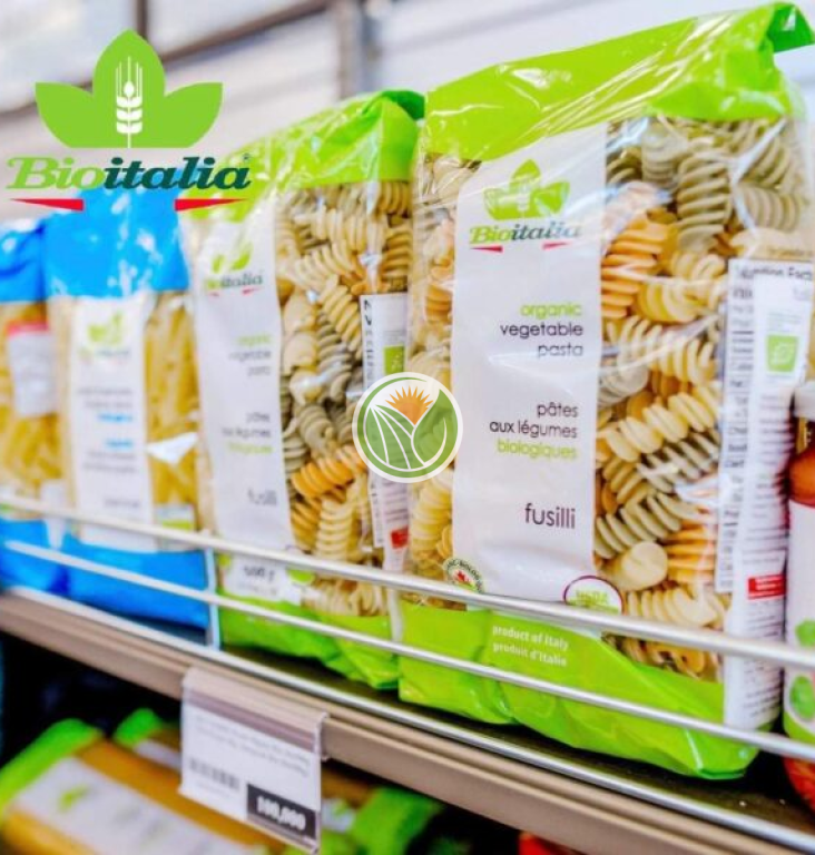 Nui hữu cơ Bioitalia (nui xoắn)