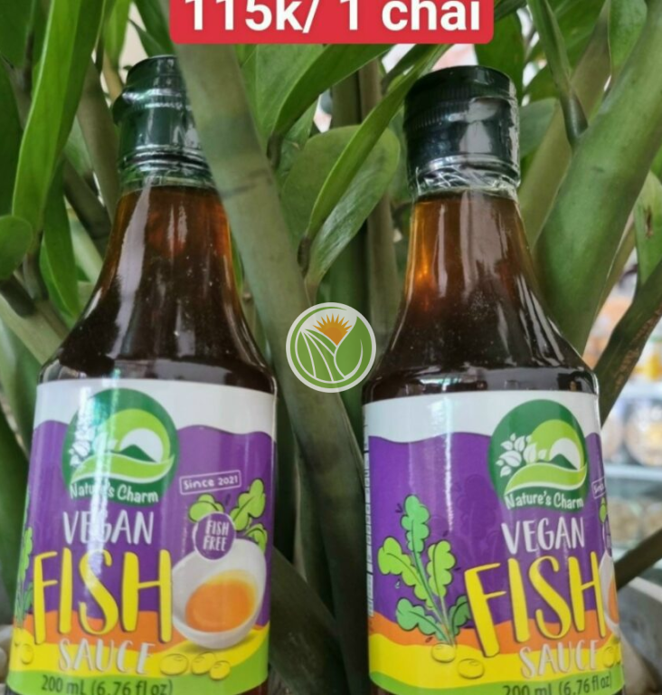 Nước mắm thuần chay Vegan Fish Sauce Nature’s Charm