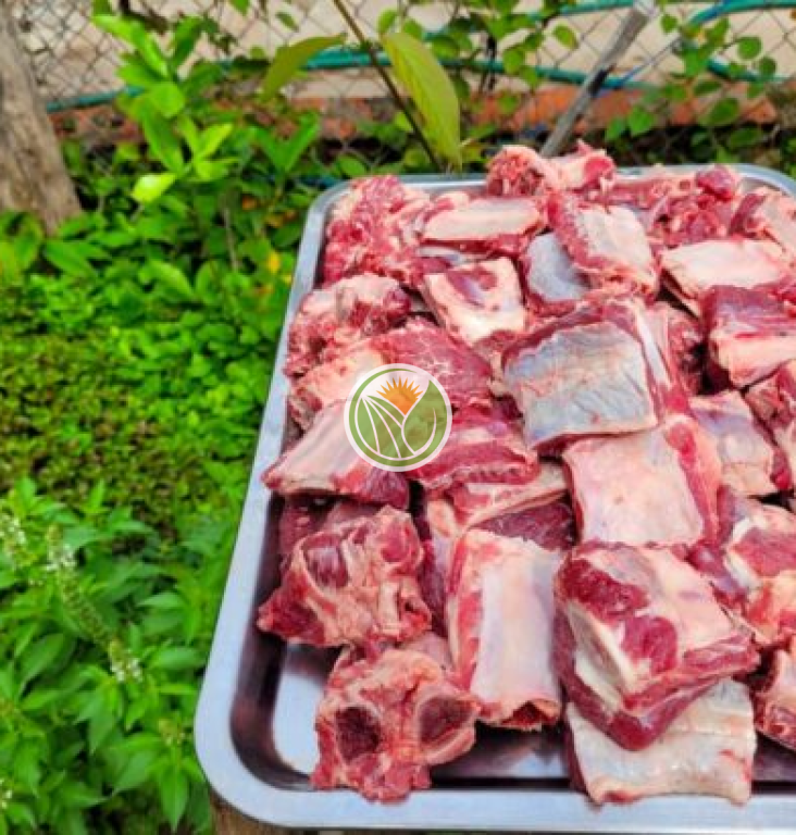 Sườn bò cỏ hàng bản