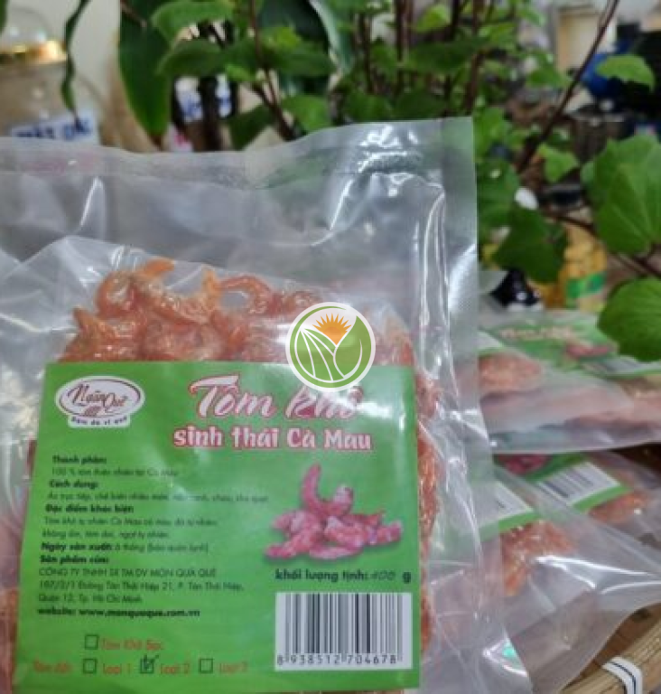 Tôm đất khô